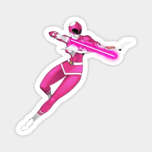 Pink Ranger- Mighty Morphin Power Rangers Magnet