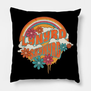 Retro Rainbow // Lynyrd Skynyrd Pillow