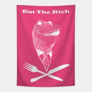 EAT THE RICH Tapestry