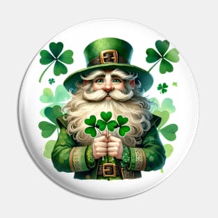 St Patricks Day Leprechaun Pin