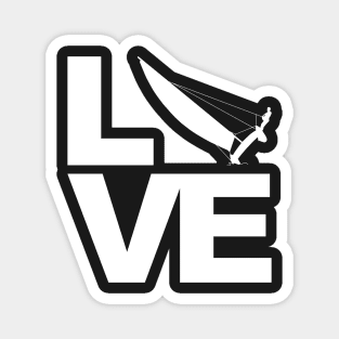 Love - trapeze sailing Magnet