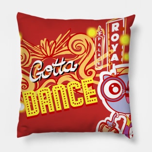 Gotta Dance Tap Cat Pillow