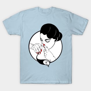 Disney Snow White Using Coke Shirt Funny Snow White, Cocaine