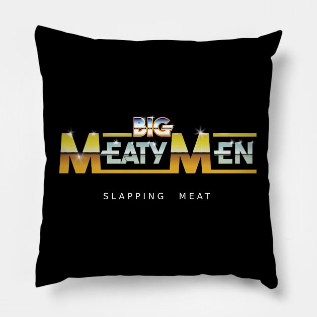 Big Meaty Men Slapping Meat Pillow by PinnacleOfDecadence