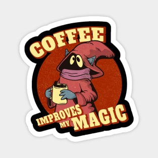 Coffee Improves My Magic Magnet