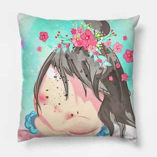 Baby Flower T-shirt Pillow