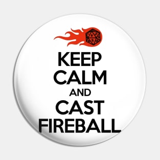 dnd christmas fireball Pin