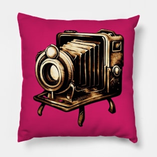 Vintage Camera Pillow