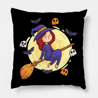 Halloween Witch Pillow