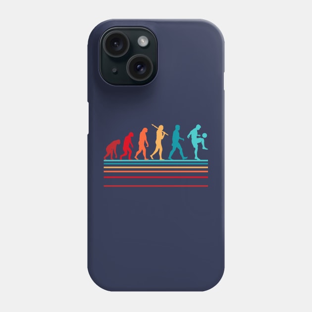 Football evolution Phone Case by StripTees