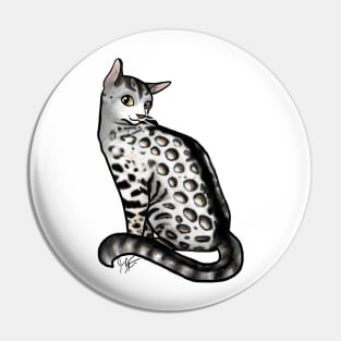 Cat - Bengal Cat - Snow Pin