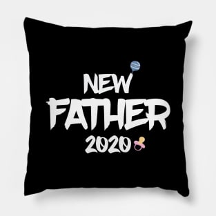 new father 2020 new dad Pillow