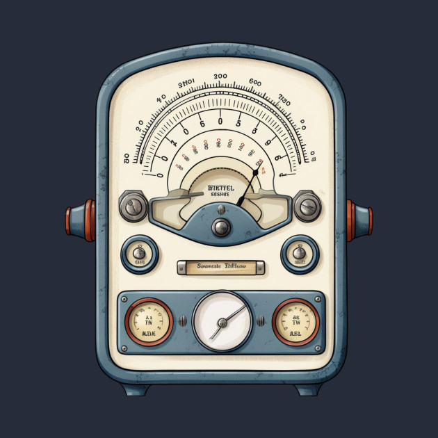 Vintage meter by Retrod