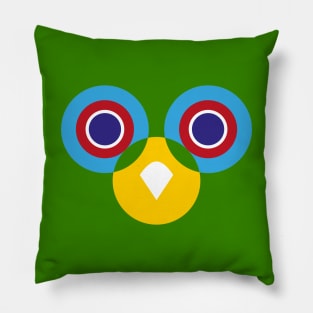 Owl in the field Pillow