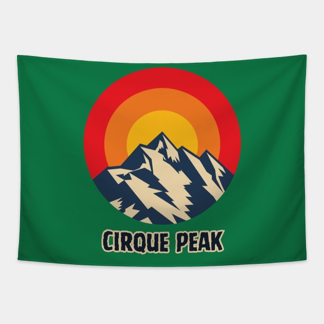 Cirque Peak Tapestry by Canada Cities