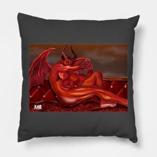 Down Comes The Claw (Background Version) Pillow