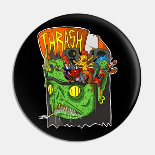 Thrash Brain Pin