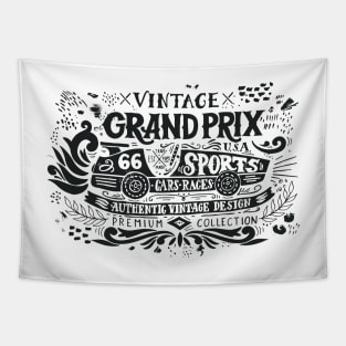 Vintage Grand Prix Tapestry
