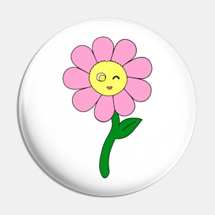 Flower Puff Pin