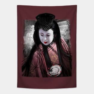 Geisha Kunoichi Tapestry