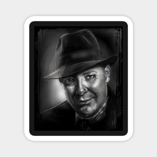 Raymond "Red" Reddington Magnet by danielctuck