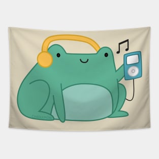 iPod Frog Tapestry
