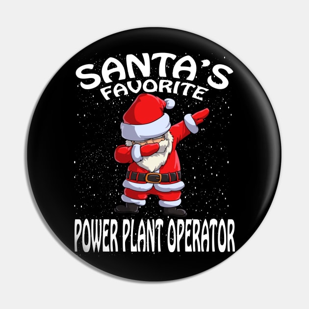 Santas Favorite Power Plant Operator Christmas Pin by intelus