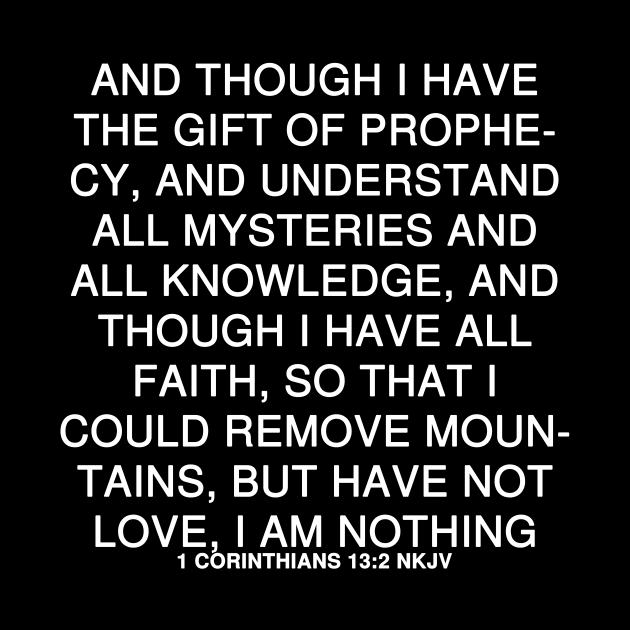 1 Corinthians 13:2 Bible Verse NKJV Text by Holy Bible Verses