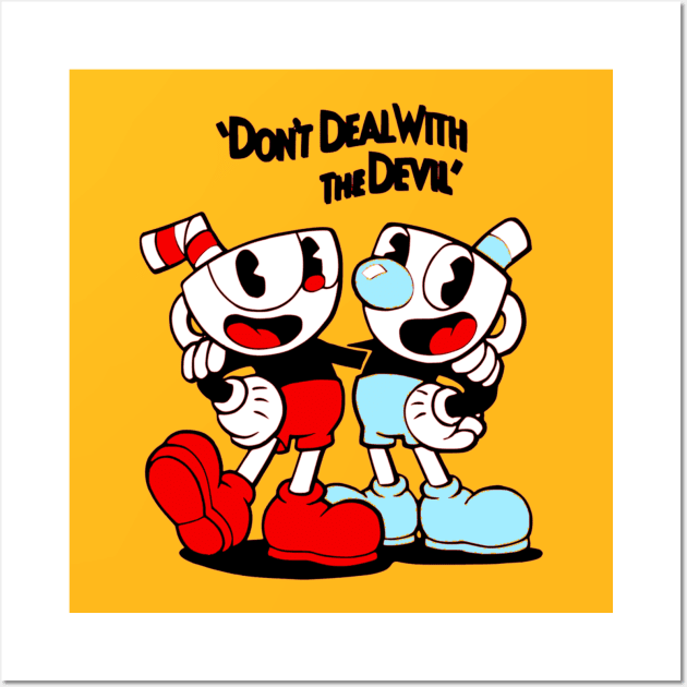 The cuphead show Art Board Print for Sale by Pini - Toon
