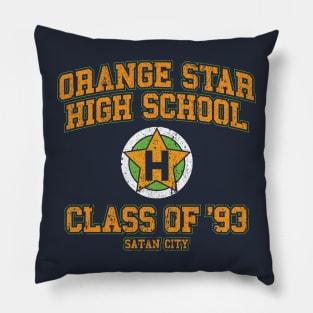 Orange Star High School Class of 93 (Variant) Pillow