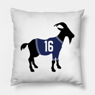 Mitch Marner Toronto Maple Leafs Jersey GOAT Pillow