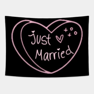 Just Married Tapestry