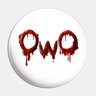 Bloody OwO Pin