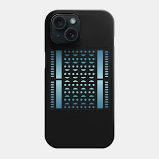 “Dimensional Happiness” - V.3 Blue - (Geometric Art) (Dimensions) - Doc Labs Phone Case