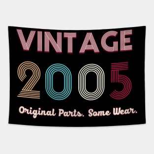 Vintage 2005 Original Parts. Some Ware Tapestry