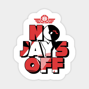 Jay All Day White Infrared Retro Sneaker Magnet