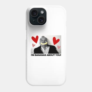 I’m bananas about you! Bob Mortimer Taskmaster Phone Case