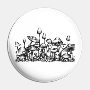 Mushroom forest Pin