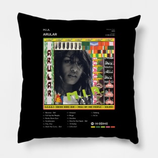 M.I.A. - Arular Tracklist Album Pillow