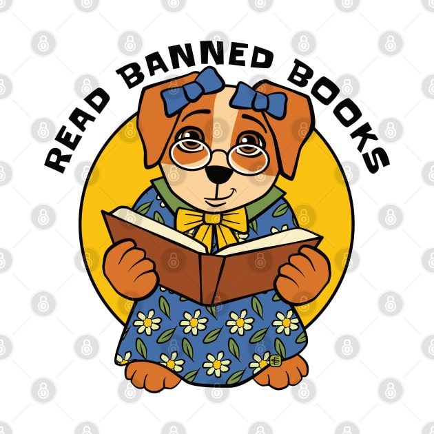 Read Banned Books Dog by Sue Cervenka