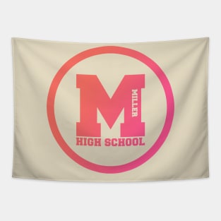 Miller Highschool V.1 Pastel Tapestry