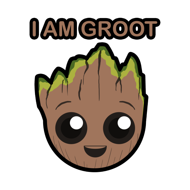 Download I Am Groot (baby face) - Guardians Of The Galaxy - Mask ...