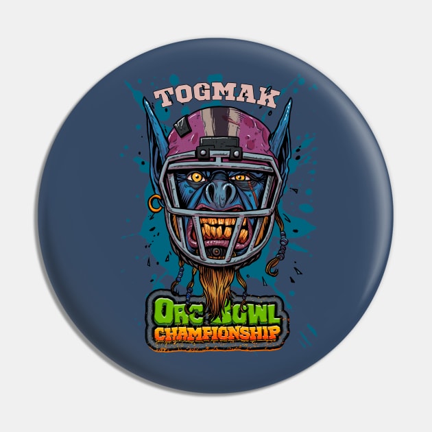 ORC BOWL CHAMPIONSHIP -TOGMAK Pin by Creepsandbabes