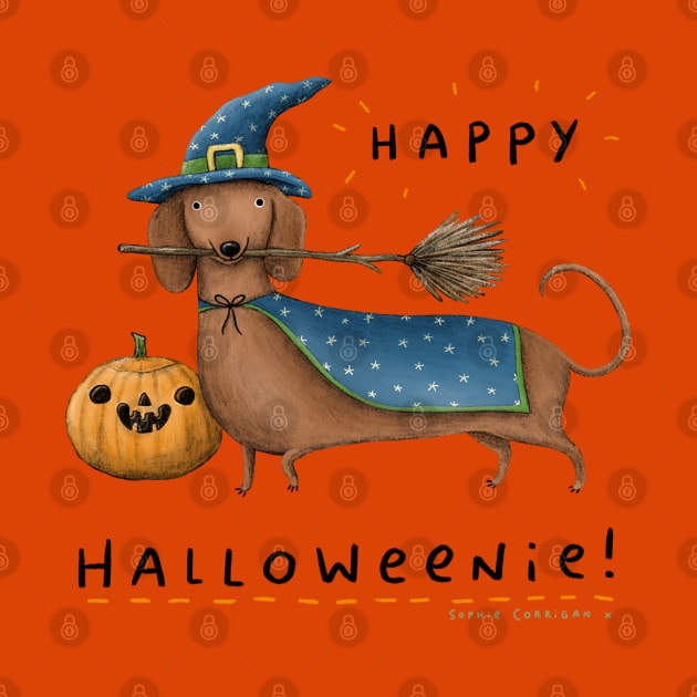 Happy Halloweenie! by Sophie Corrigan