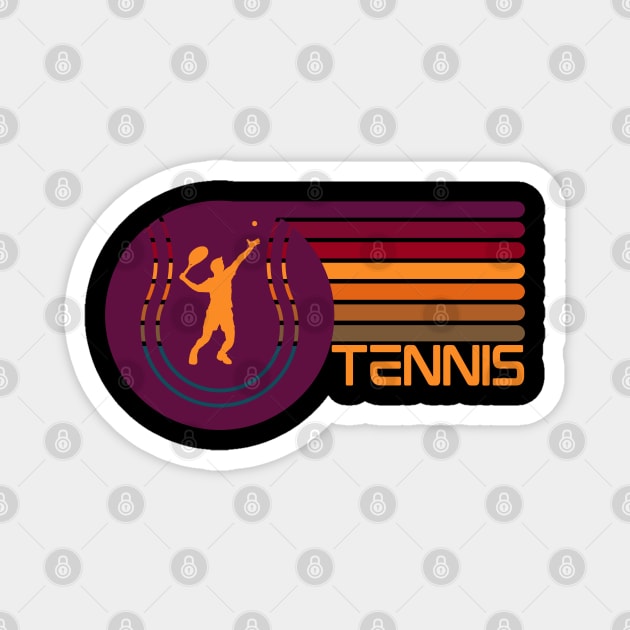 Tennis Magnet by Myartstor 