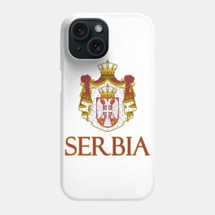 Serbia - Serbian Coat of Arms Design Phone Case
