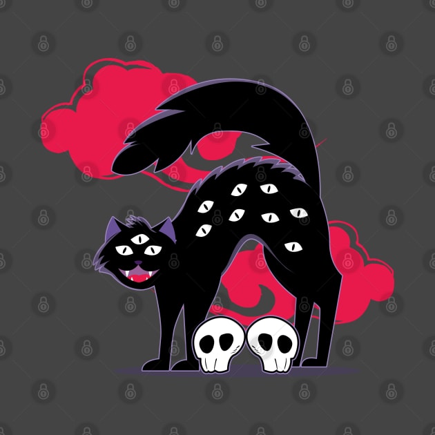 Kawaii Black Cat Pastel Goth Lover Soft Grunge Emo Cat Lover by Blink_Imprints10