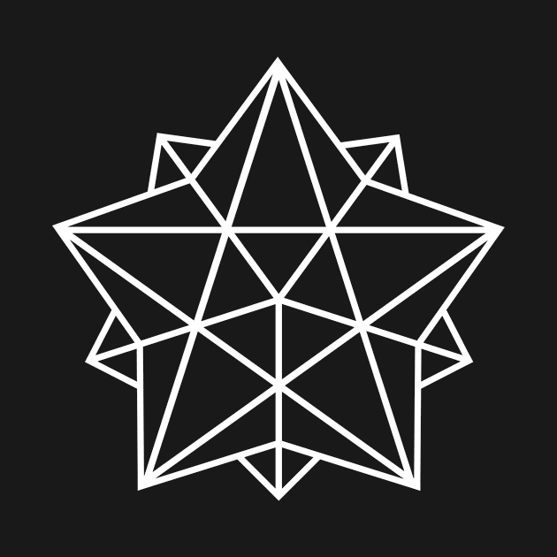 Minimalist Polyhedron by PaletteDesigns