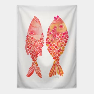 indonesian fish coral Tapestry