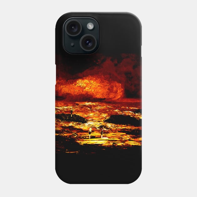 The Fiery Sky! Phone Case by Mickangelhere1